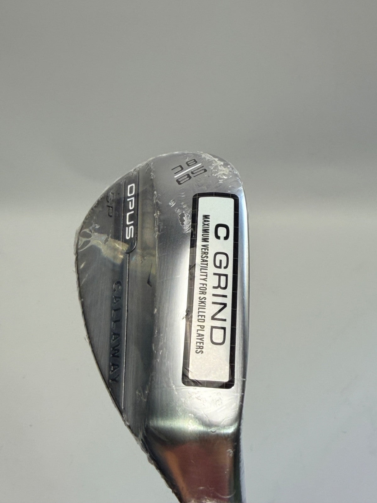 Callaway NEW Opus SP 58° Lob Wedge Brushed Chrome C Grind 8° DG S2002