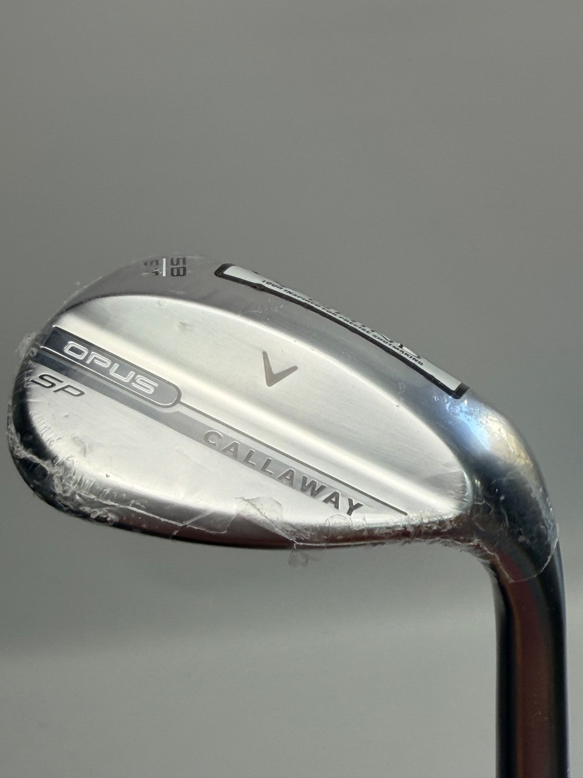 Callaway NEW Opus SP 58° Lob Wedge Brushed Chrome T Grind 6° DG S2001