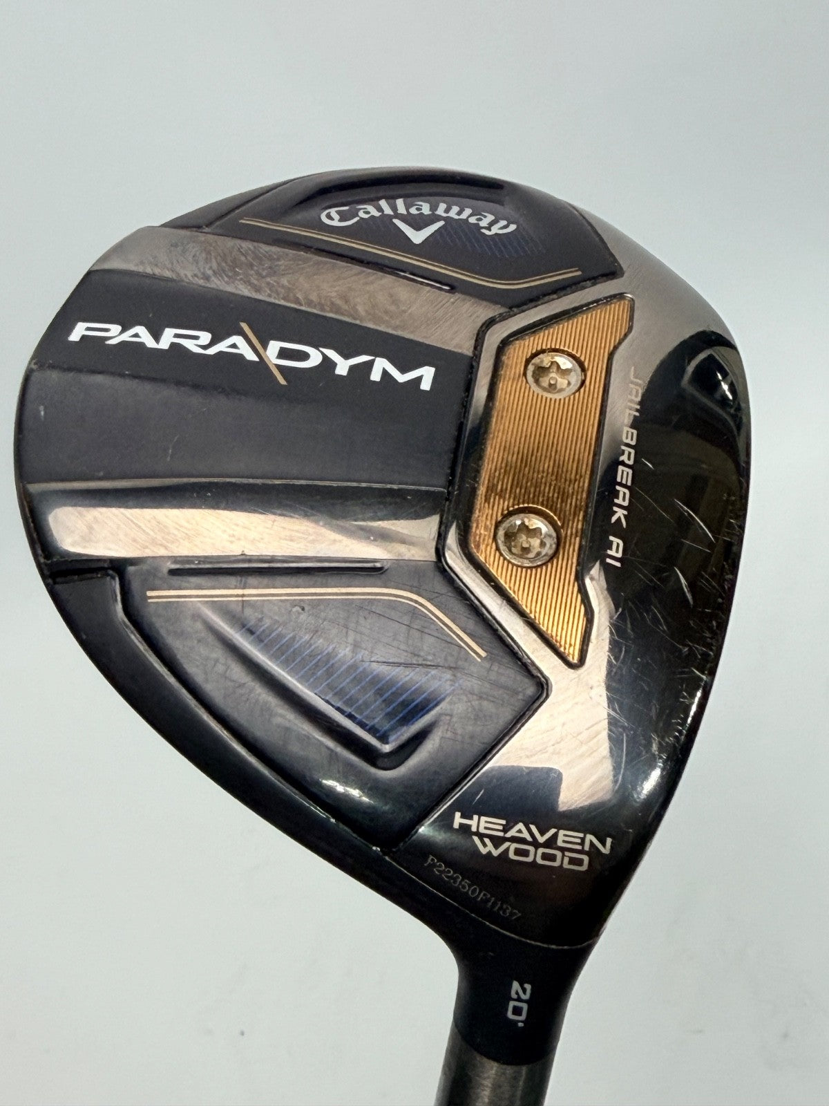 Callaway Paradym Heavenwood 20° Hzrdus Silver 60g Regular2