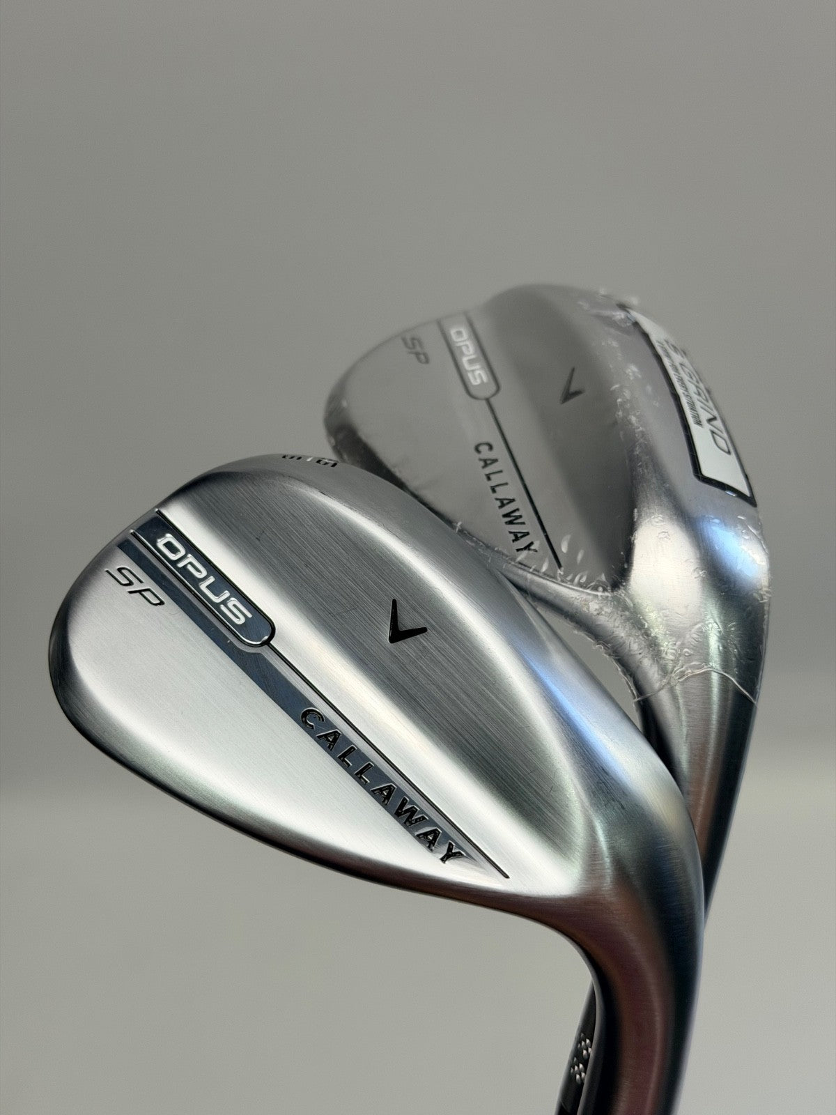 Callaway NEW Opus SP Brushed Chrome 56° 60° Wedge Set C Grind 8° Bounce DG S2001