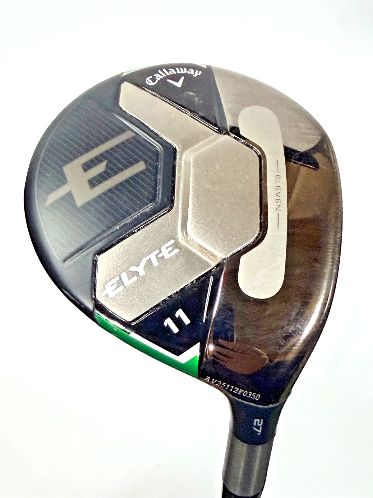 Callaway Elyte 11 Wood 27° Denali Charcoal 60g Regular flex 41" Head Cover0