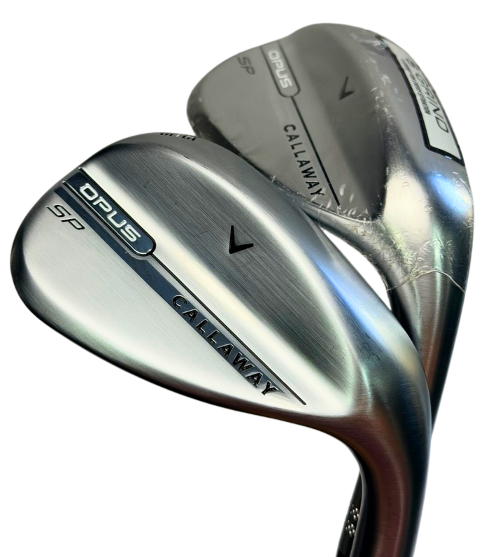 Callaway NEW Opus SP Brushed Chrome 52° 56° Wedge Set W Grind Bounce DG S2000