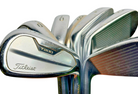 Titleist T200 Iron Set 5-GW AMT Black S300 Stiff Steel0