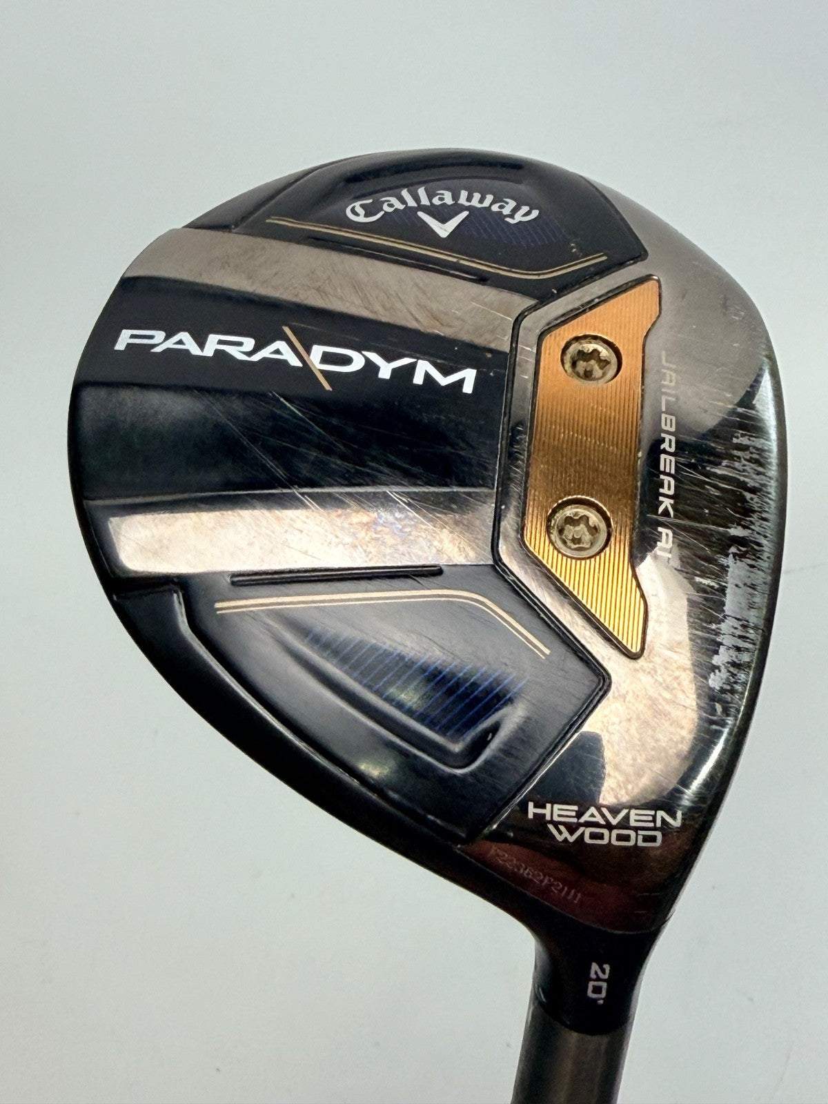 Callaway Paradym Heavenwood 20° HZRDUS Silver 60g Regular Fairway Wood2