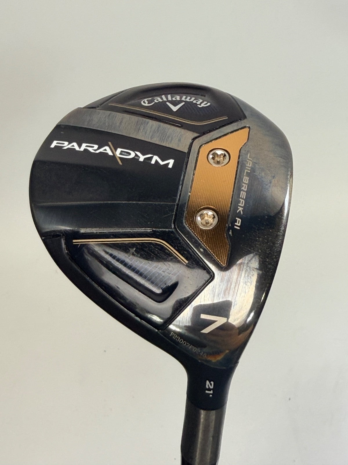Callaway Paradym 7 Wood 21° HZRDUS Silver 4th Gen 50g Regular Flex1