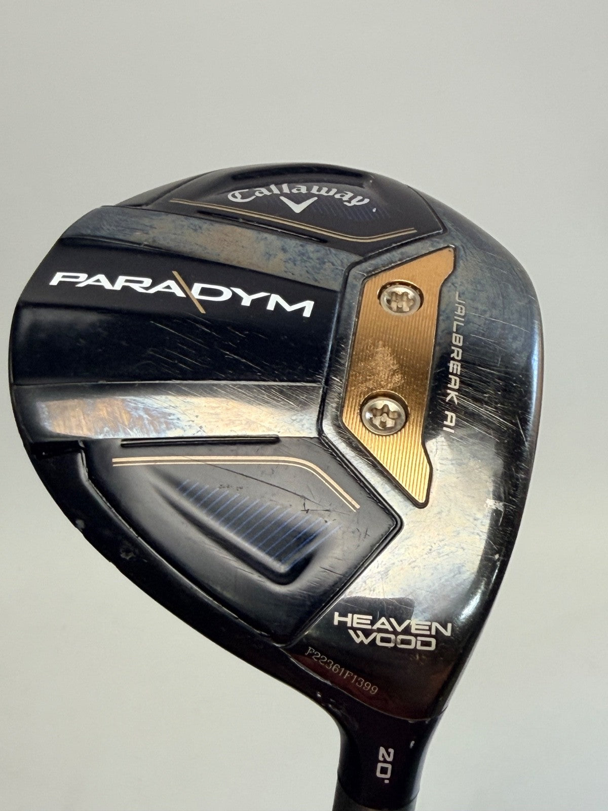 Callaway Paradym Heavenwood 7 Wood 20° Tensei AV Blue 65g Regular Flex1