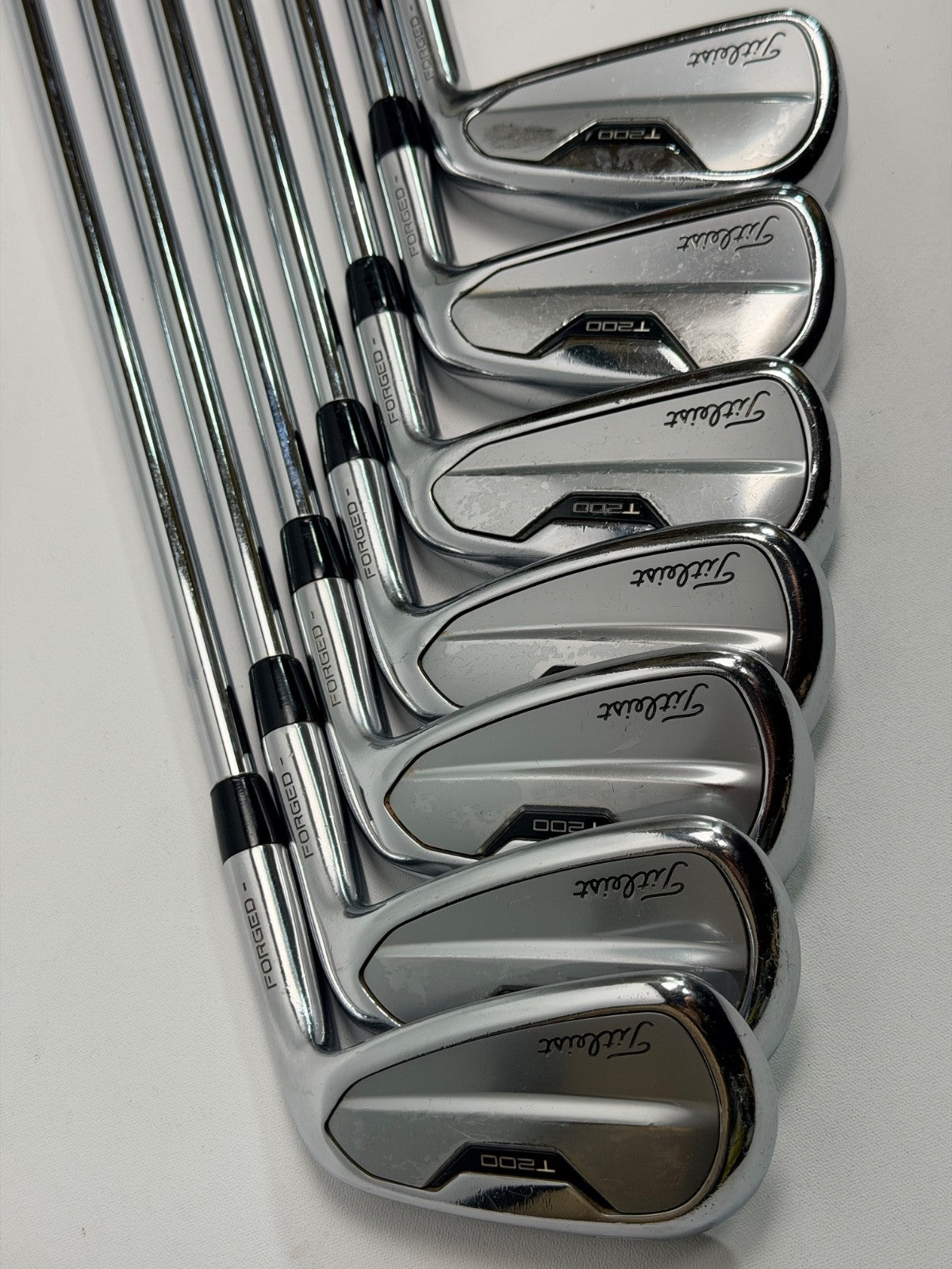 Titleist T200 Iron Set 5-GW AMT Black S300 Stiff Steel4