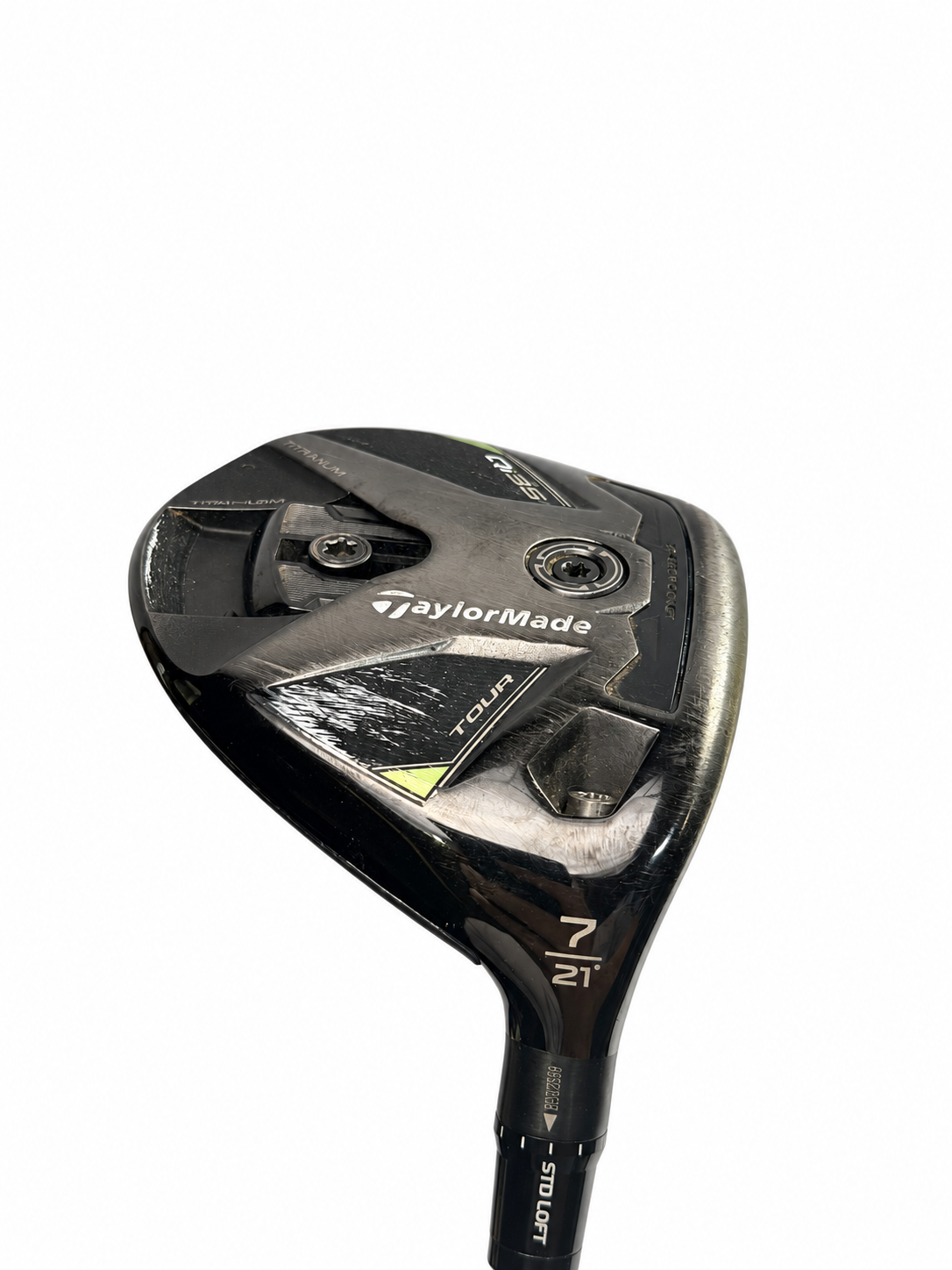 Qi35 Tour 7 wood 21 degree sole - AI-edited white background