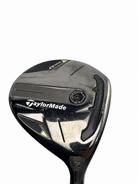 TaylorMade Qi35 sole close-up on white background