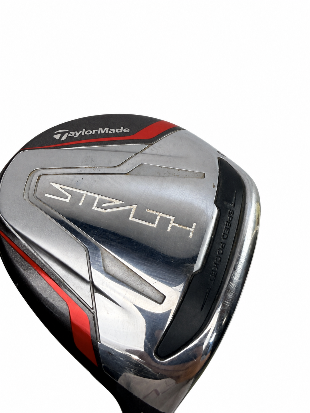 TaylorMade Stealth 7 wood 21 degrees ladies flex - sole close-up