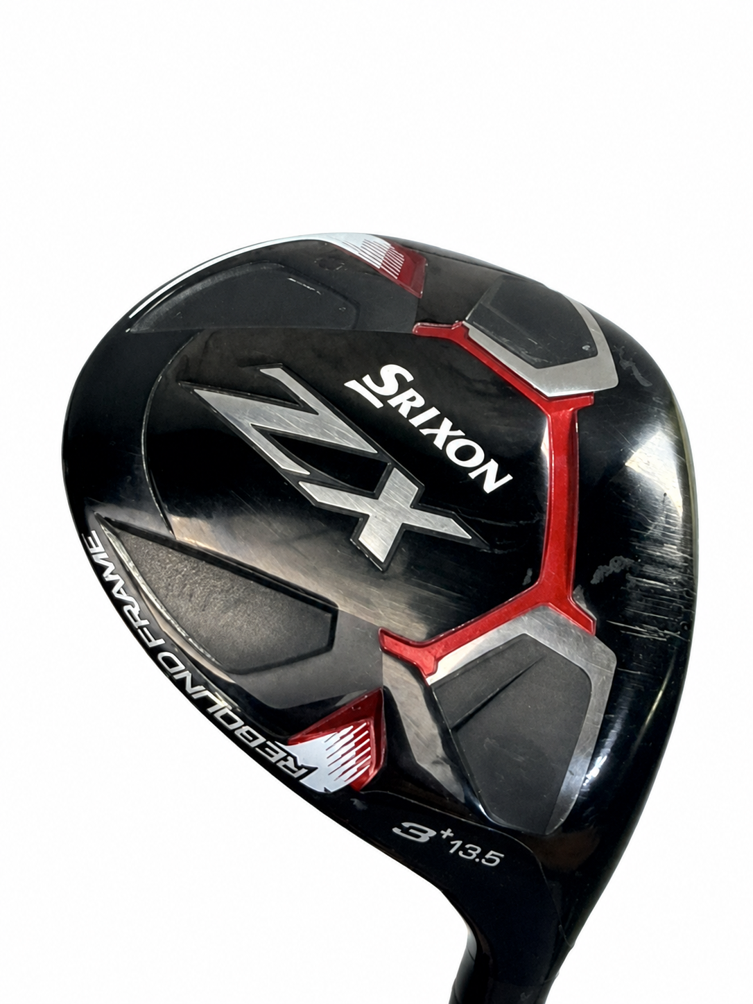 Srixon ZX 3+ wood 13.5 degrees - sole close-up