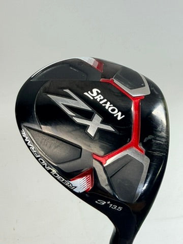 Srixon ZX 3+ wood 13.5 degrees - original sole close-up