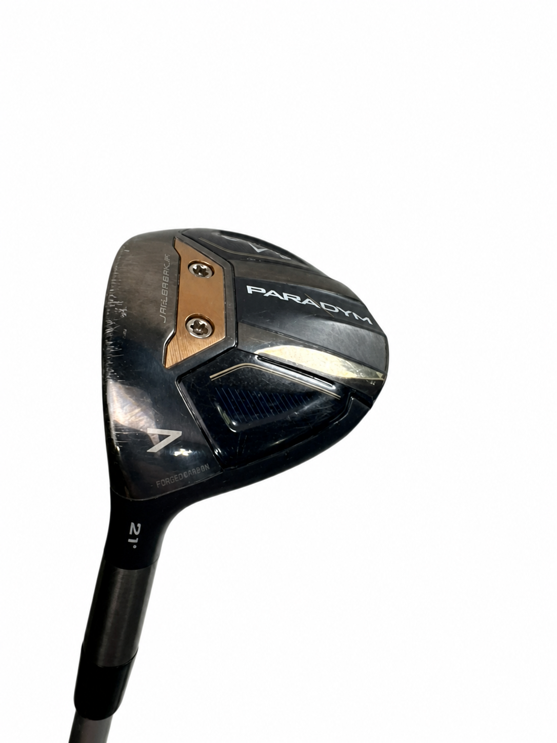 Callaway Paradym 7 wood 21 degrees Ladies - sole white background