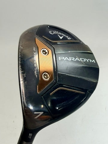 Callaway Paradym 7 wood 21 degrees Ladies - original sole close-up