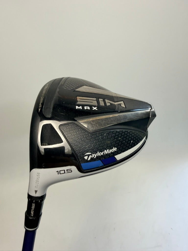 TaylorMade SIM Max 10.5 Diamana 62 Stiff LH driver original photo 1