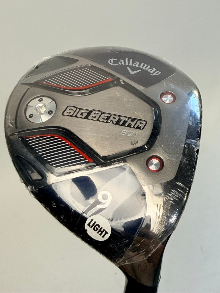 Callaway Big Bertha B21 9 wood 24 RCH 55 Light Senior RH new original photo 2