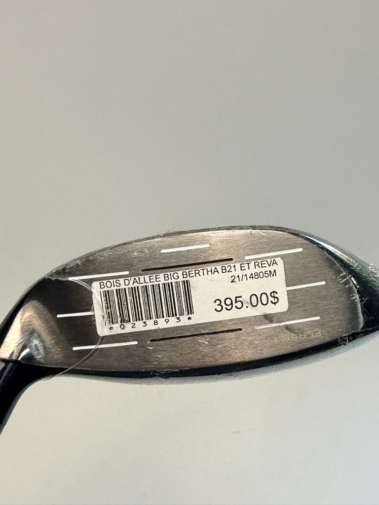 Callaway Big Bertha B21 9 wood 24 RCH 55 Light Senior RH new original photo 3
