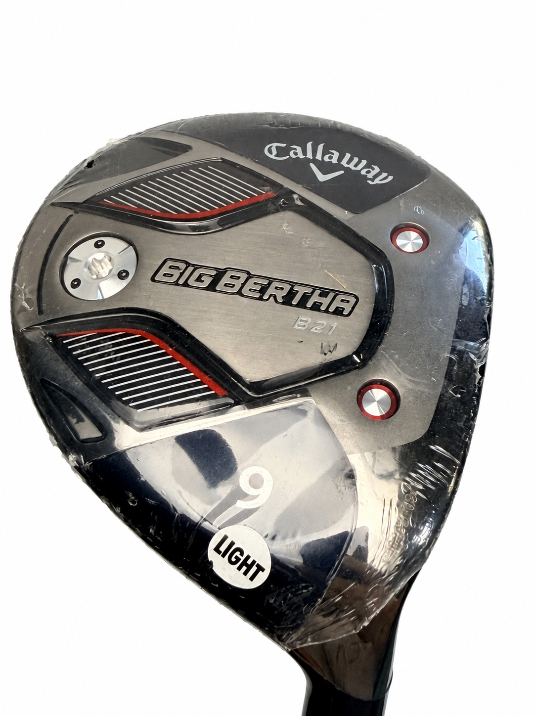 Callaway Big Bertha B21 9 wood 24 RCH 55 Light Senior RH new AI-edited white background
