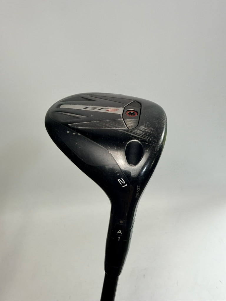 Titleist GT2 7 Wood 21° Regular Mitsubishi Tensei AV Blue 65 RH original photo 1