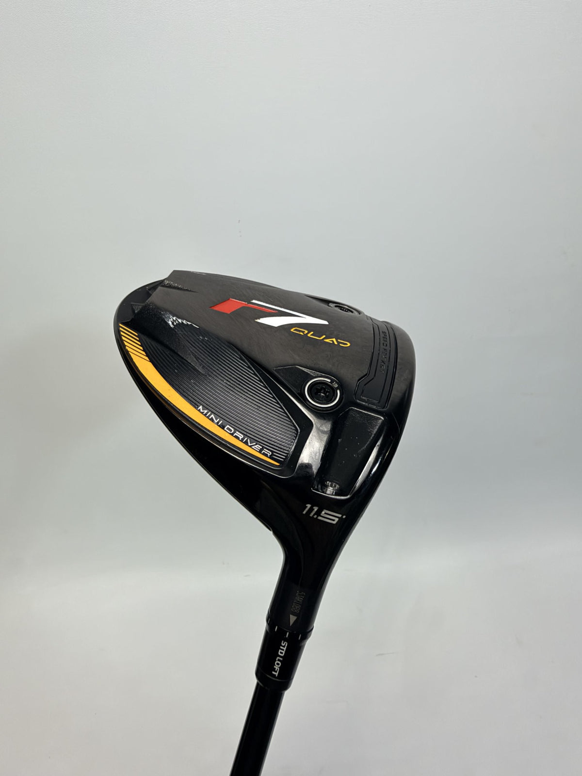 r7 Quad Mini 11.5 6S black silver grip view 3