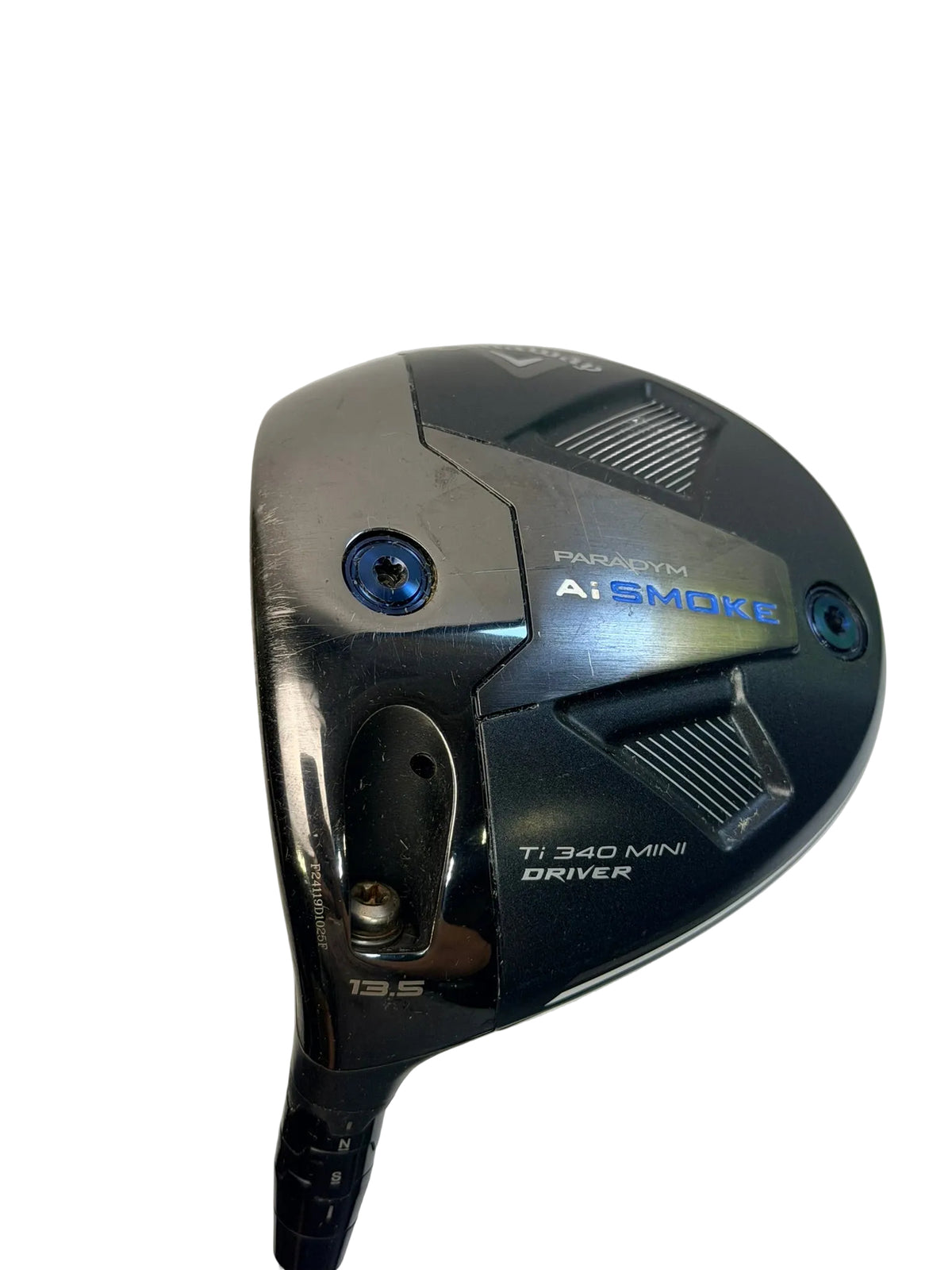 Callaway Ai Smoke Ti 340 Mini Driver 13.5 sole full view