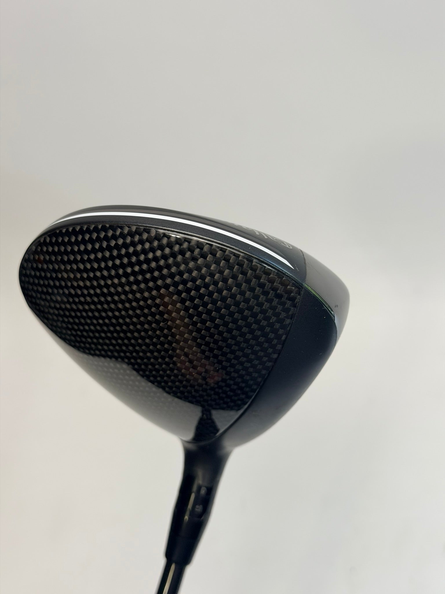 Callaway Ai Smoke Ti 340 Mini Driver crown close-up