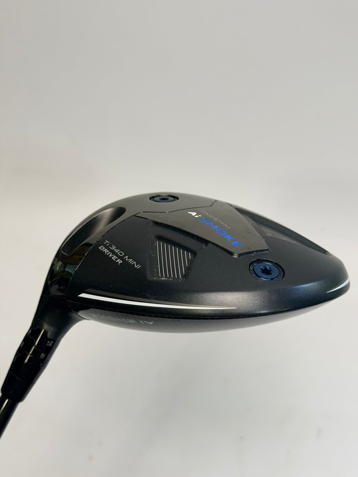 Callaway Paradym Ai Smoke Ti 340 Mini Driver sole profile