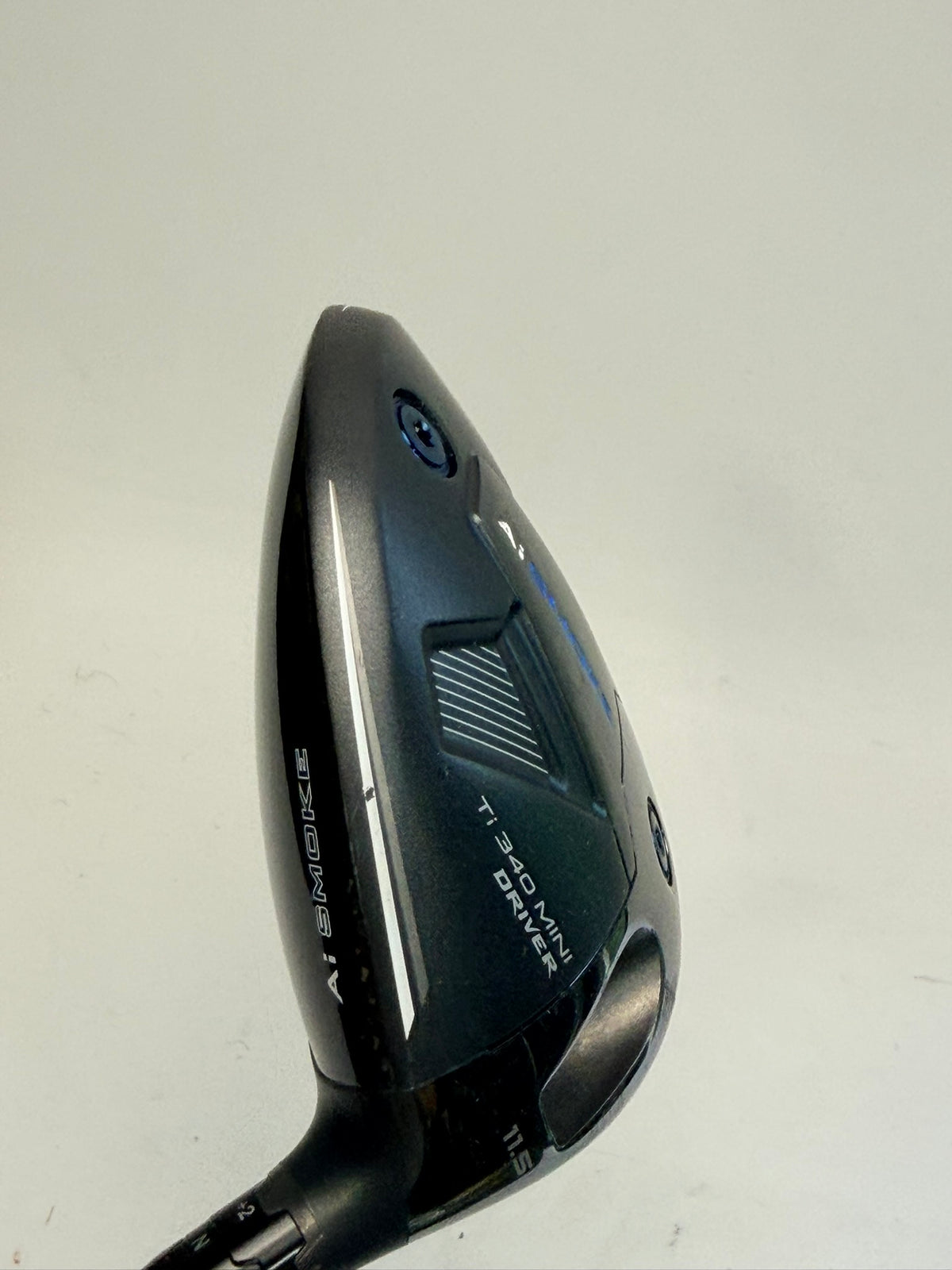 Callaway Paradym Ai Smoke Ti 340 Mini Driver 11.5° right-handed, Mitsubishi Tensei AV Series White 65 stiff, used
