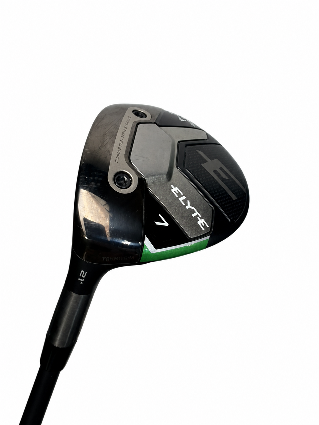 Left-handed Callaway Elyte 7 wood Vanquish 4 R2 white-background edit 1
