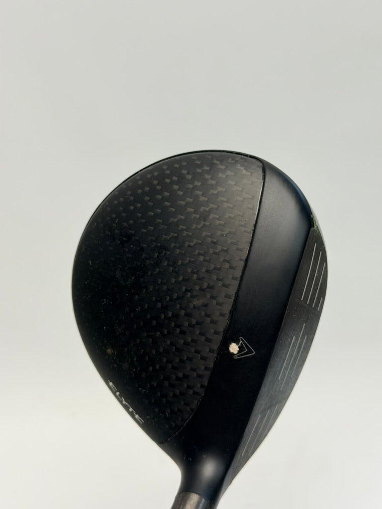 Callaway Elyte 7 wood carbon crown wear detail