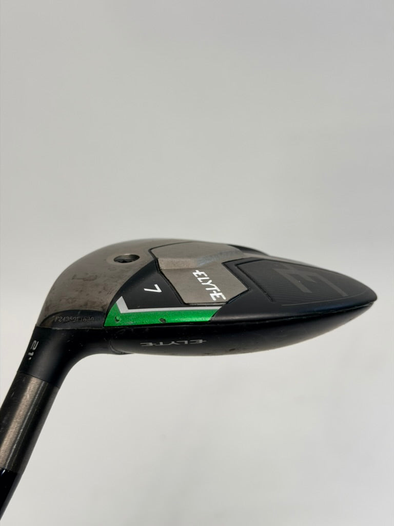 Callaway Elyte left-handed 7 wood side profile