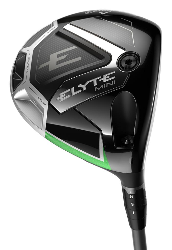 Callaway Elyte Mini Driver sole detail stock image