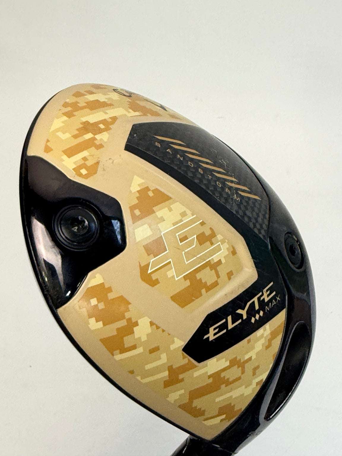 Callaway Elyte Triple Diamond Max Sandstorm driver sole angle