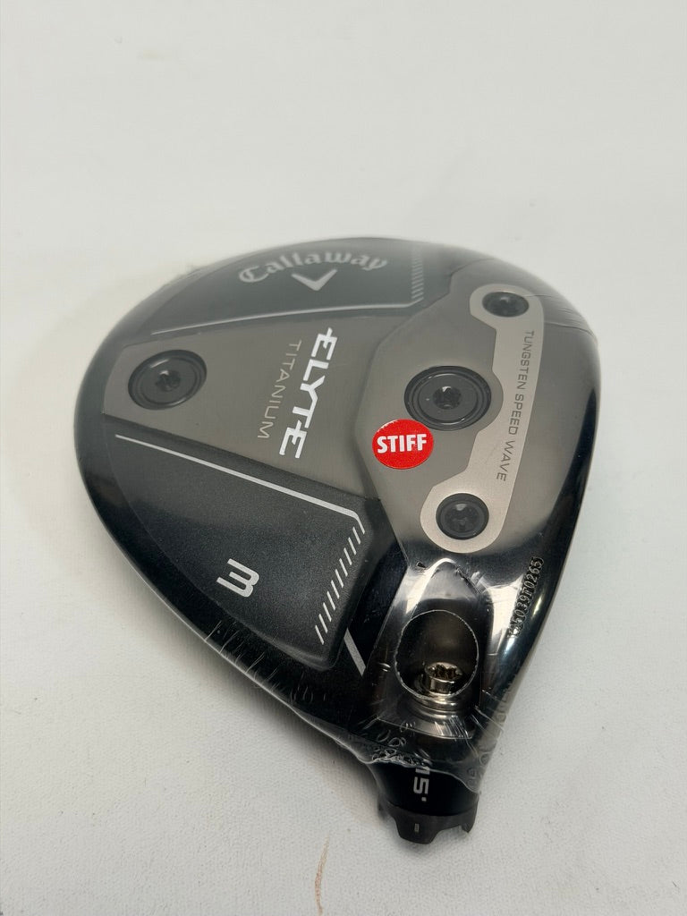 New Callaway Elyte Titanium 3 wood head 15 RH original photo 5