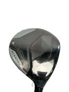 New Callaway Quantum Max 11 wood sole close-up in factory plastic