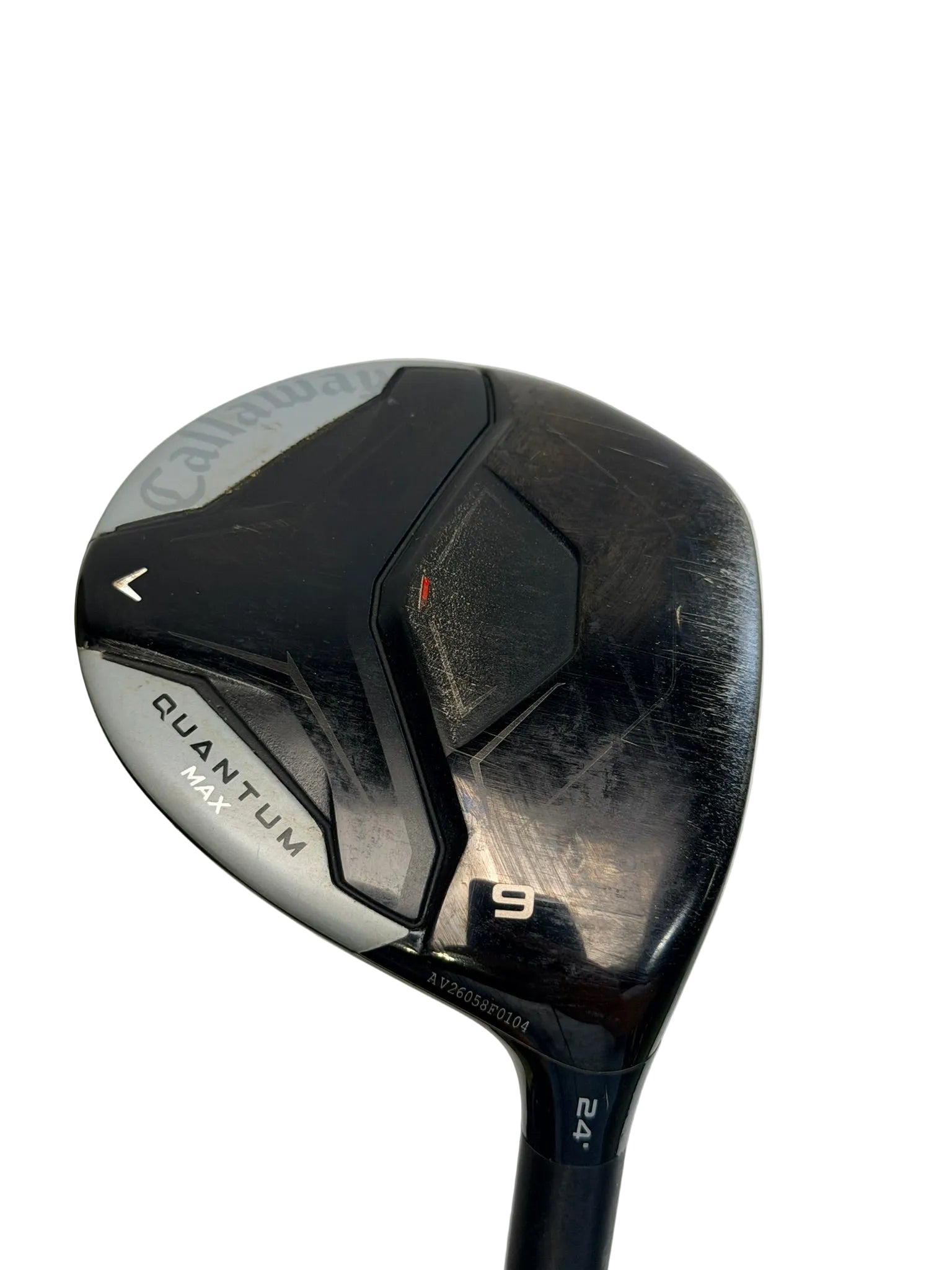 Callaway Quantum Max 9 wood sole and visible wear