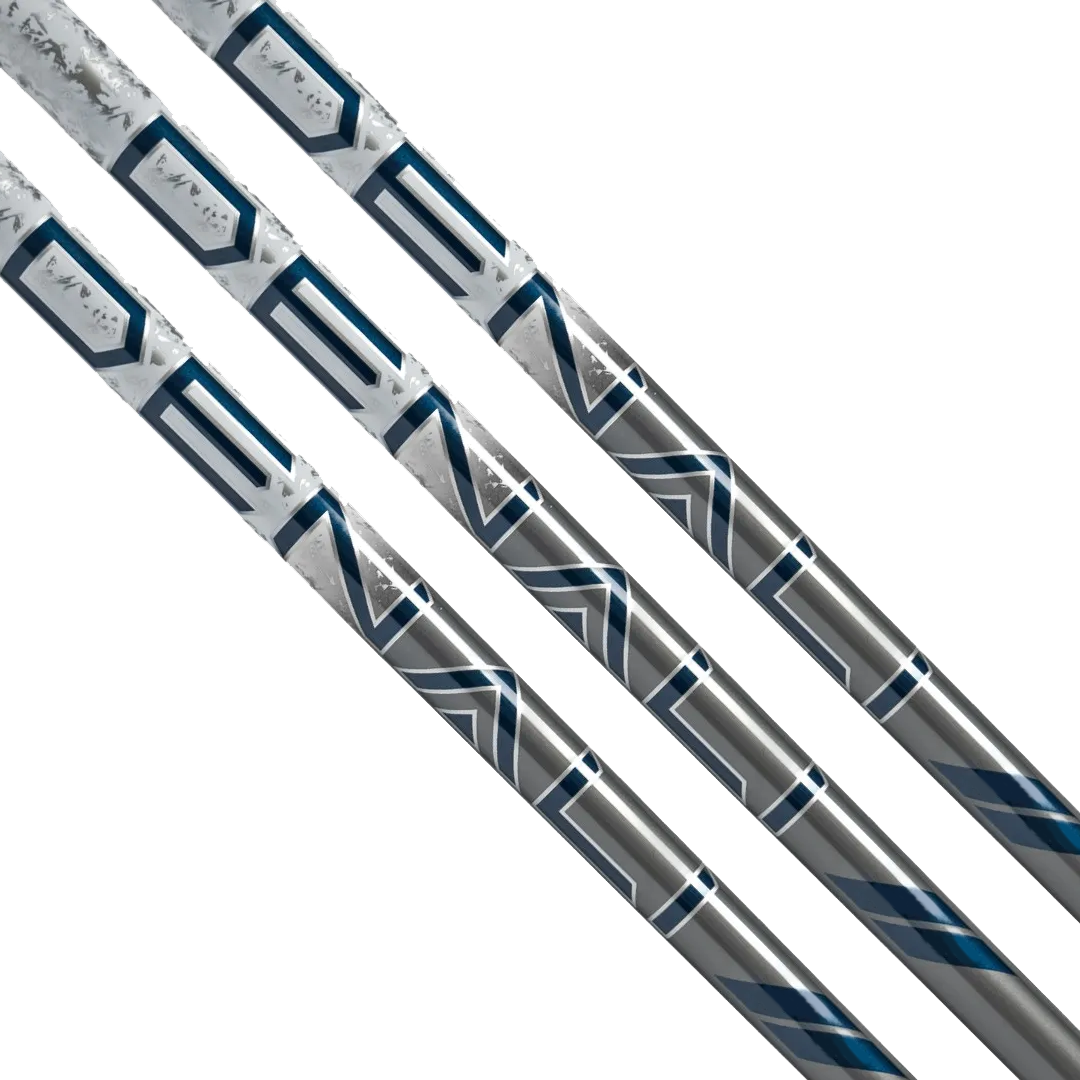 Project X Denali Charcoal stock reference on white; one shaft per order, selected specifications govern