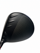 PING G440 K Driver 10.5° Denali Red 50 5.5 Regular RH Used - white-background crown view