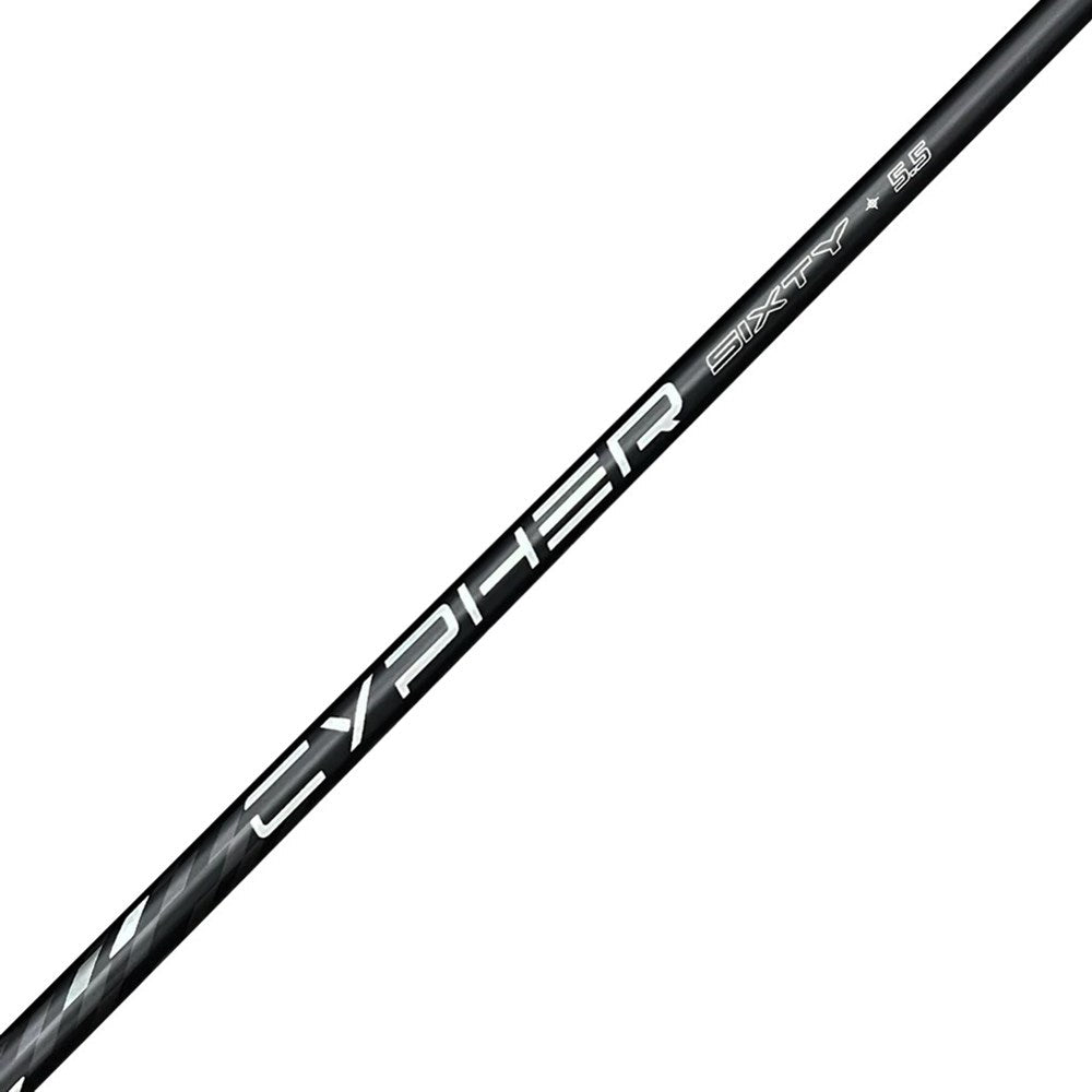 Project X Cypher Black single iron shaft — stock model reference