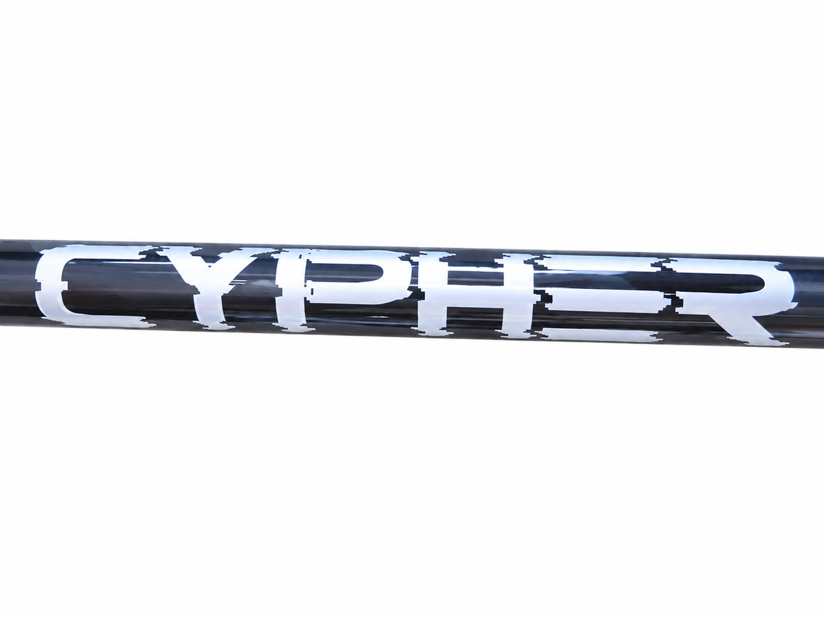 Project X Cypher White stock reference on white; one shaft per order, selected specifications govern