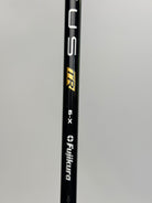 Fujikura Ventus TR Black 6-X shaft detail