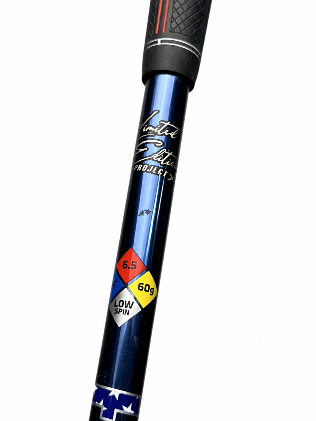 HZRDUS Smoke RDX USA 60g 6.5 shaft — AI white-background edit 2