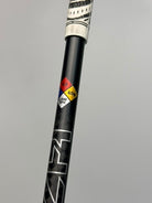 HZRDUS Black 5G shaft label showing 60 grams, 5.5 flex, and low spin
