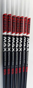 KBS MAX 85g Stiff graphite iron shafts 7 piece set
