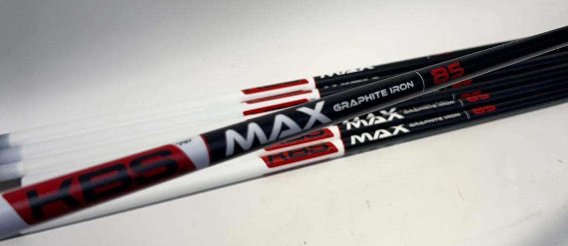 KBS MAX Graphite Iron 85 shaft graphics