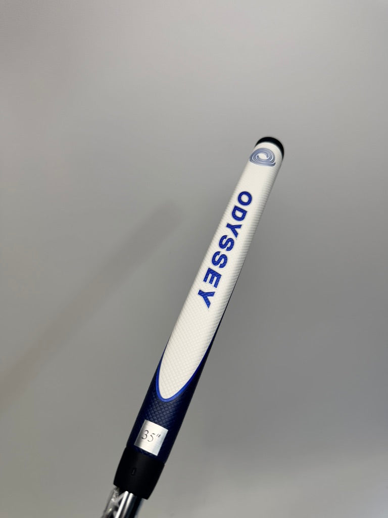 Odyssey Ai-ONE putter grip with 35 inch label