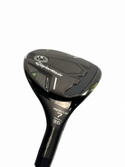 TaylorMade Qi35 Max Lite 7 hybrid - Sole and hosel overview, AI-edited white background