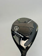TaylorMade Qi35 Max Lite 7 hybrid - Sole close-up, unedited original photo