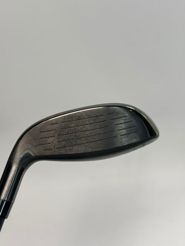 TaylorMade Qi35 Max Lite 7 hybrid - Face showing used condition, original photo