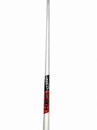 KBS CT Tour white putter shaft view, AI-edited white background